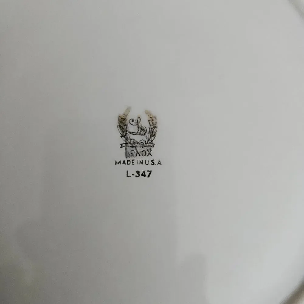 Lenox Aurora L-347 Floral Gold Trim 9